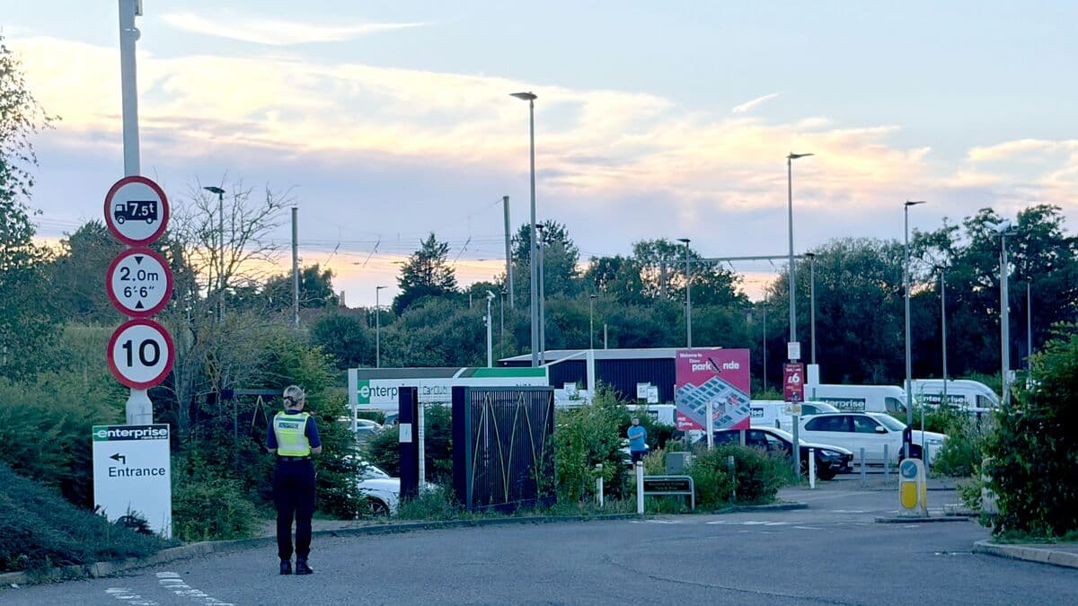 One dead, many injured in train collision north of London