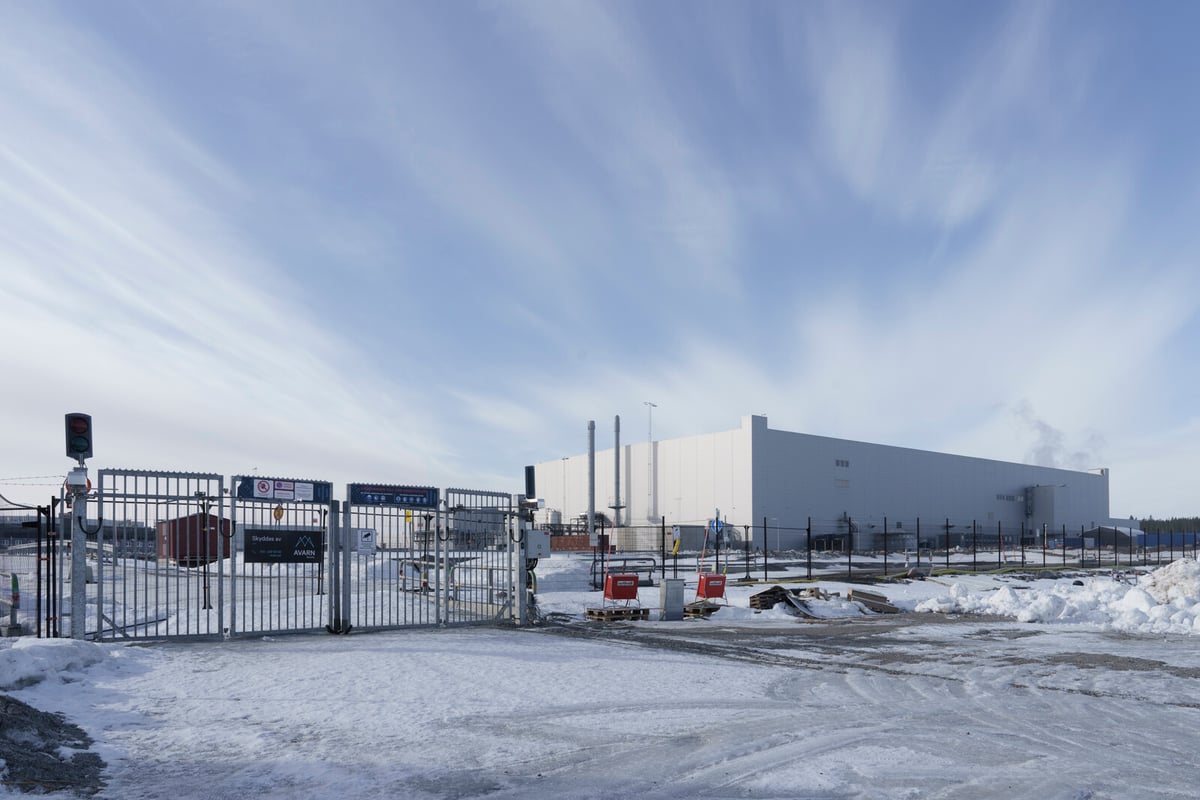 Northvolt Factory in Skellefteå Halts Production Today