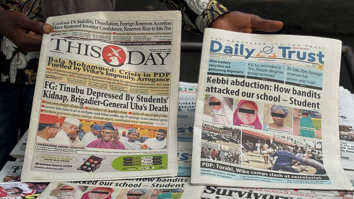 Kidnapped schoolgirls in Nigeria released