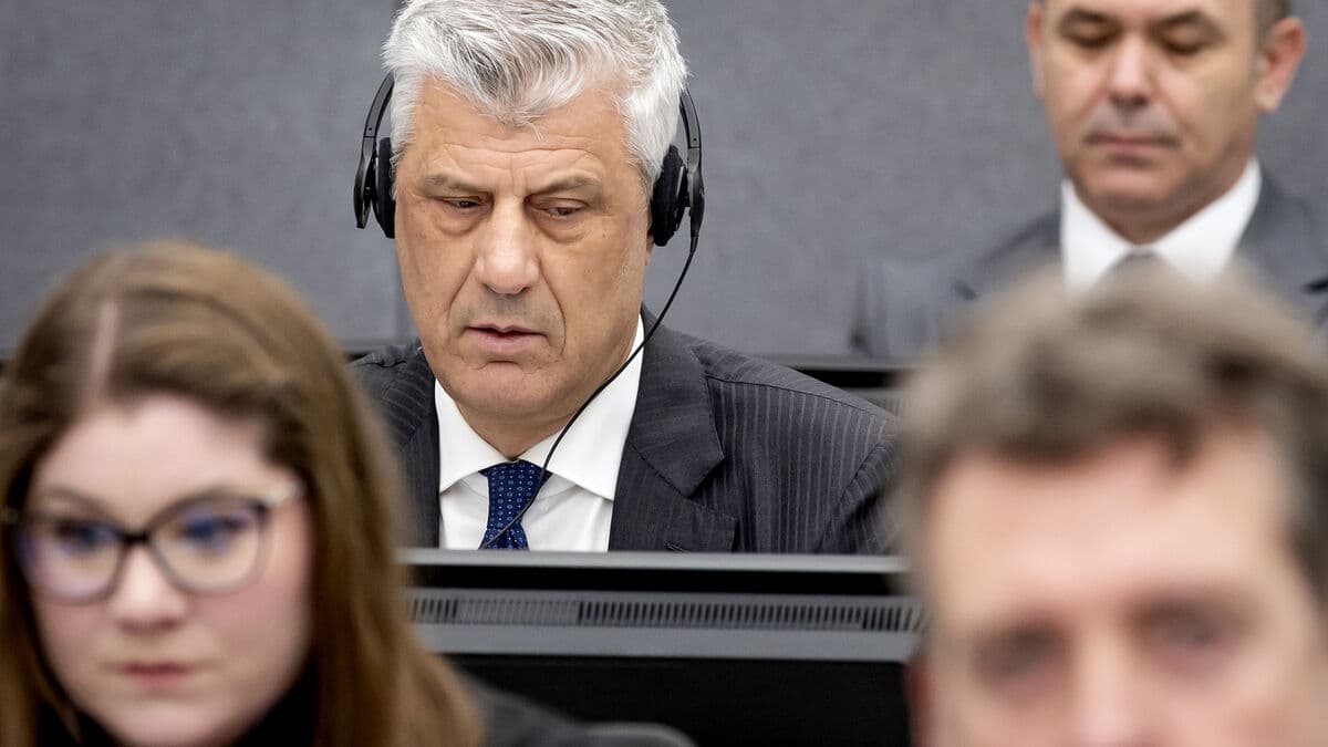 Kosovo's former president Hashim Thaçi sentenced to 25 years for war crimes