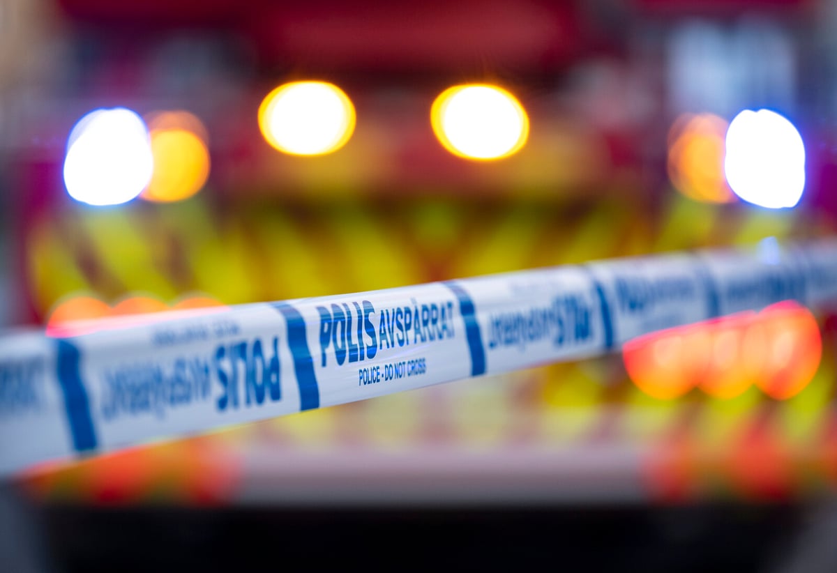 Suspected Arson Causes Major Fire in Huddinge Row Houses