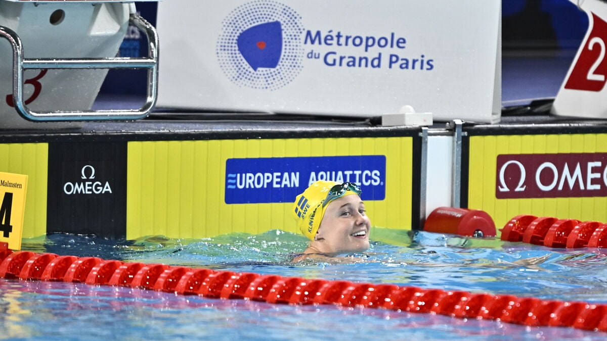 Felicia Klintemark advances to 100m butterfly semifinals after swim-off drama