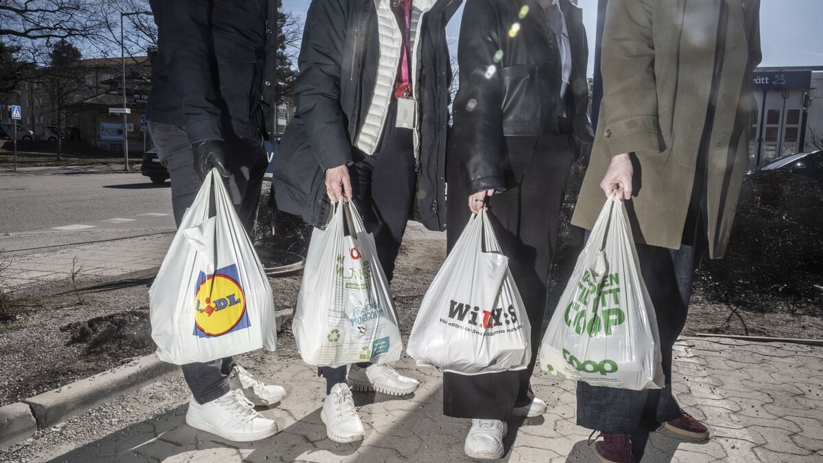 Sweden’s plastic bag use rises after tax scrapped, still below EU target