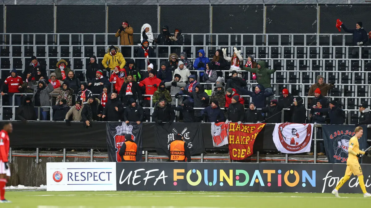 CSKA Sofia fined by UEFA after fans made Nazi salutes and caused unrest in Europa League match