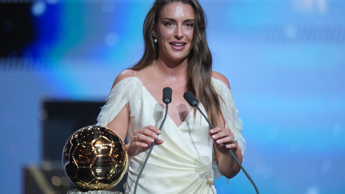 Alexia Putellas wins her third Ballon d’Or as world’s best footballer