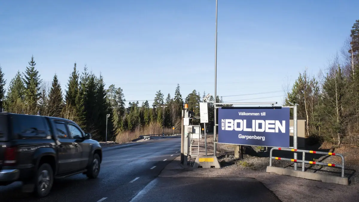 Boliden: Damage to Garpenberg mine results in lower production