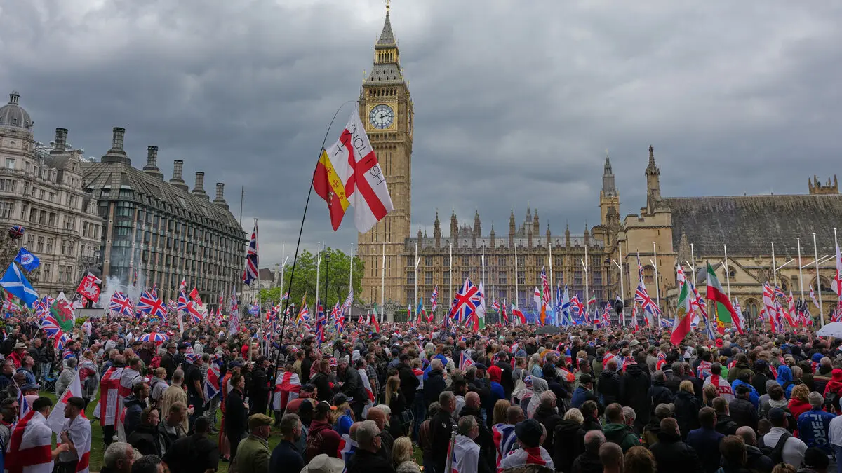 Dozens arrested at two large demonstrations in London