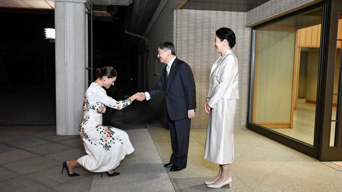 Crown Princess Victoria Visits Emperor Naruhito in Tokyo