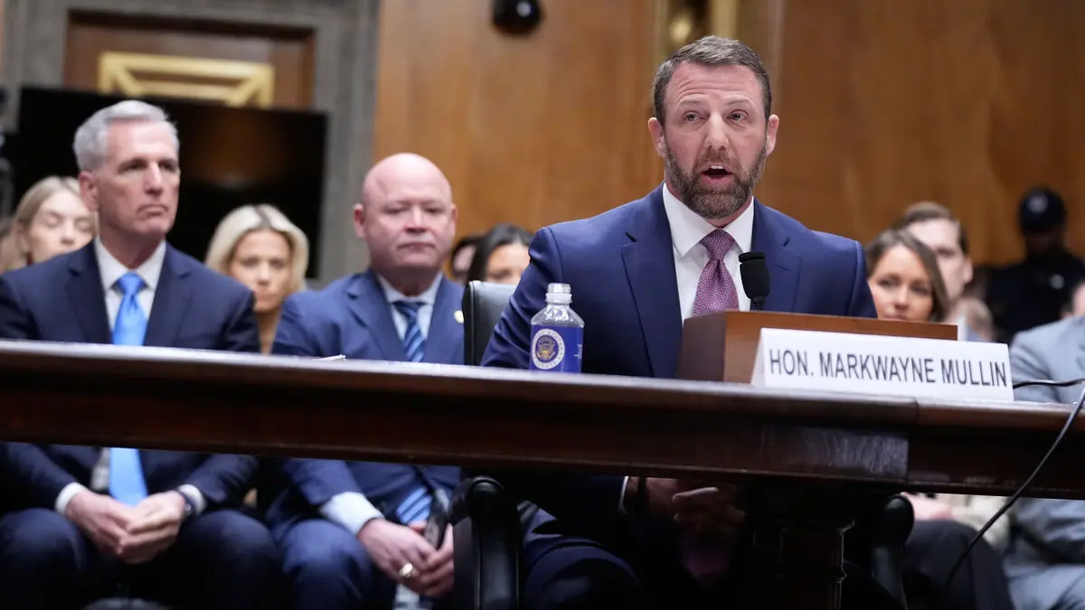 Martial arts senator Markwayne Mullin gets responsibility for ICE after Senate approval