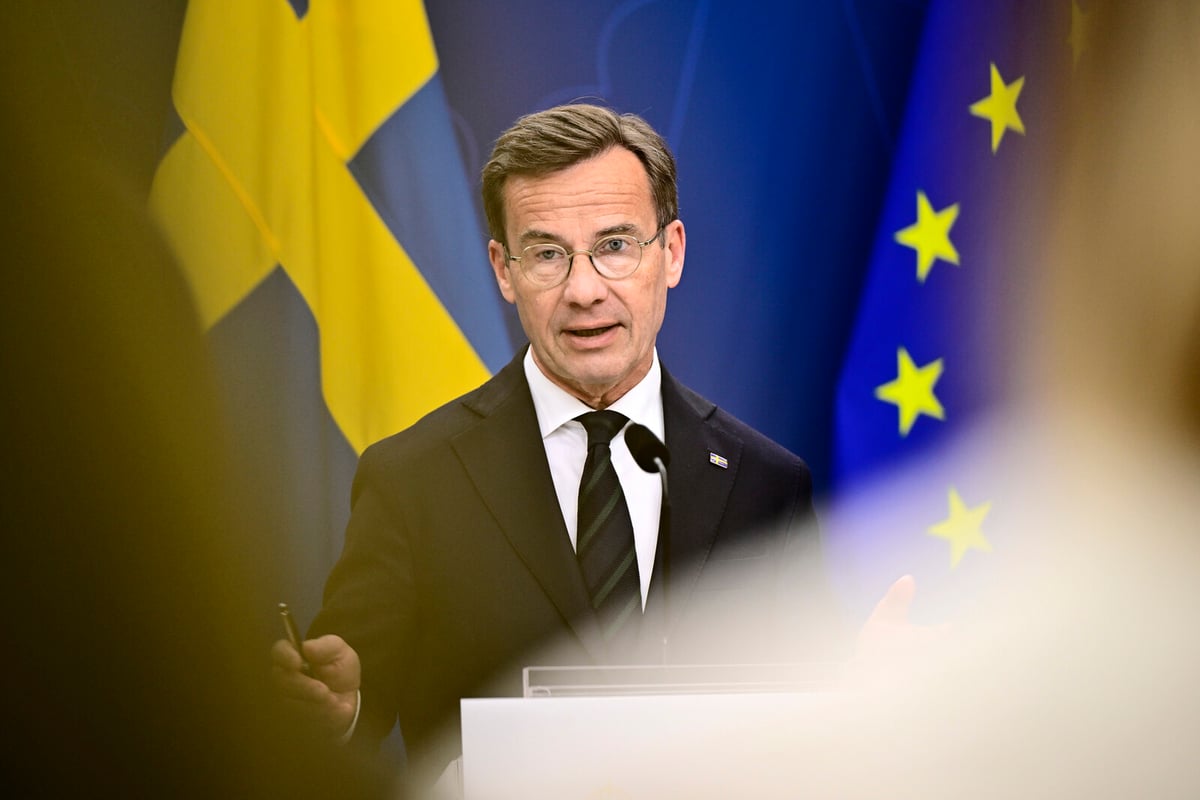 Kristersson Warns of Losses in US-EU Trade Conflict