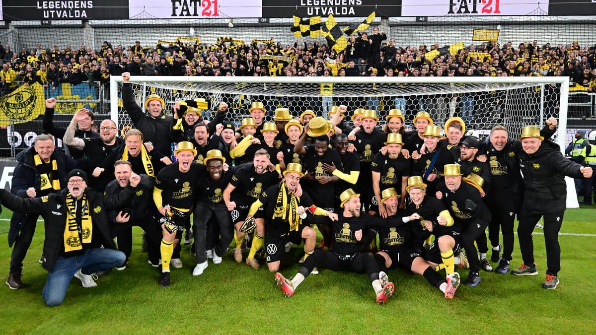 Mjällby's Historic SM Gold Win Celebrated Internationally