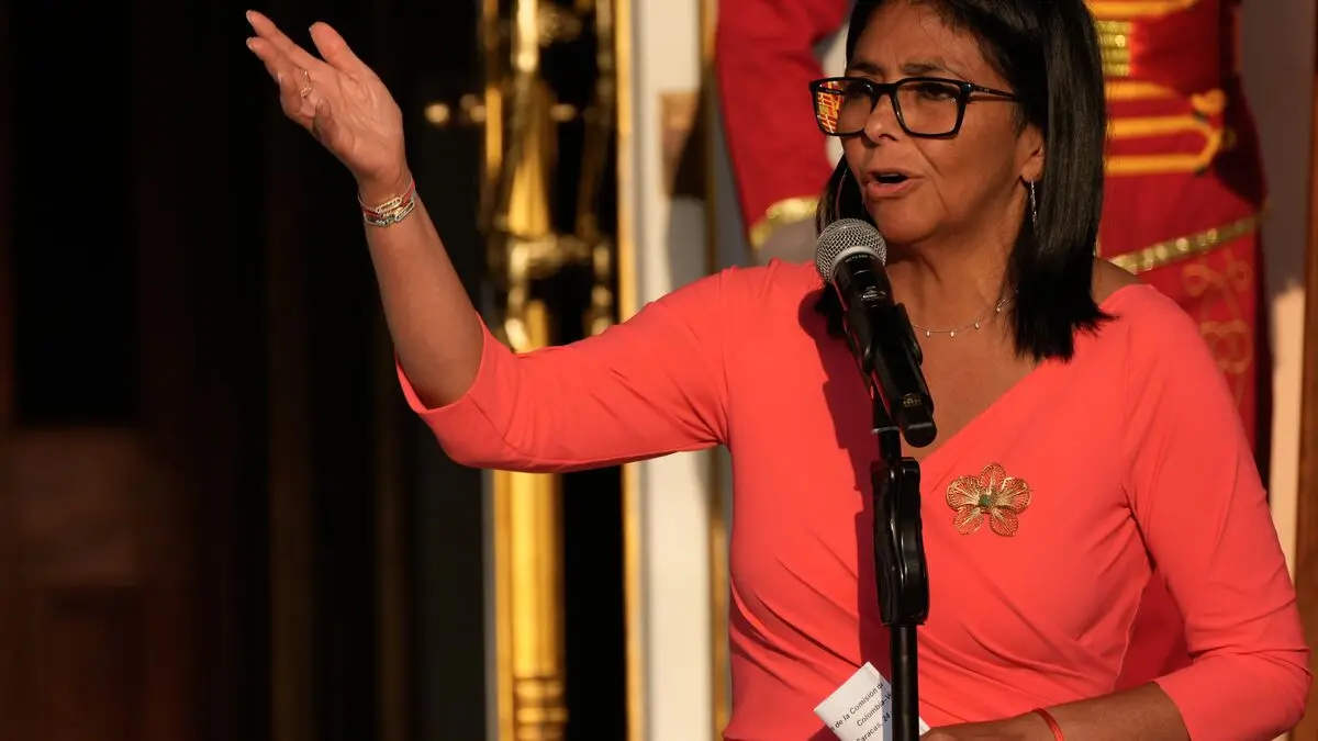Venezuelan leader Delcy Rodríguez says country on the right path without Maduro