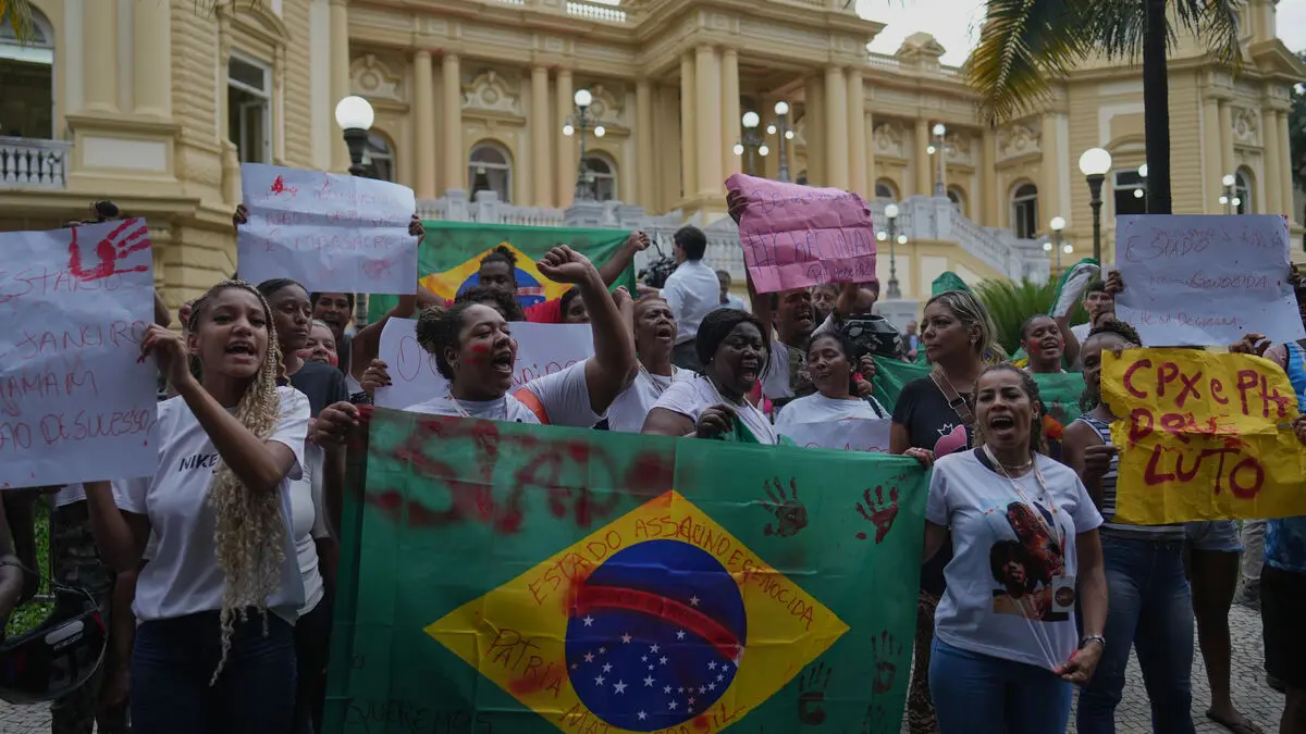 "Massacre" - anger grows after carnage in Rio