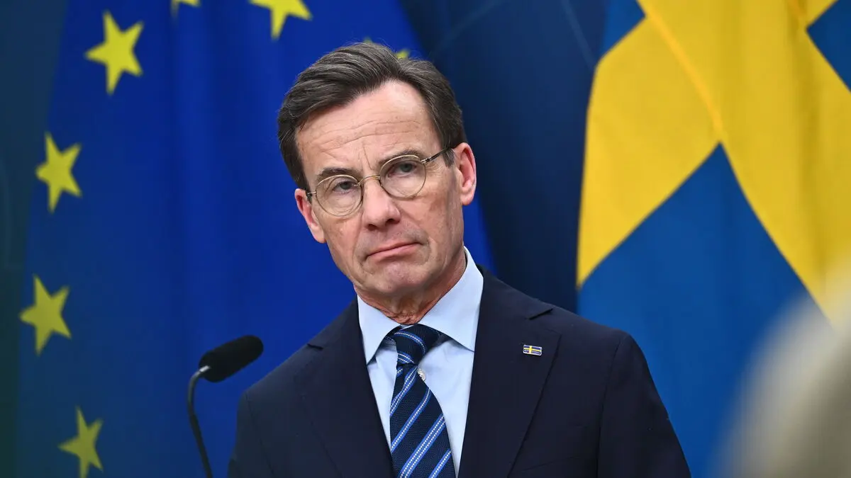Prime Minister Ulf Kristersson on influence threats: Sweden not immune