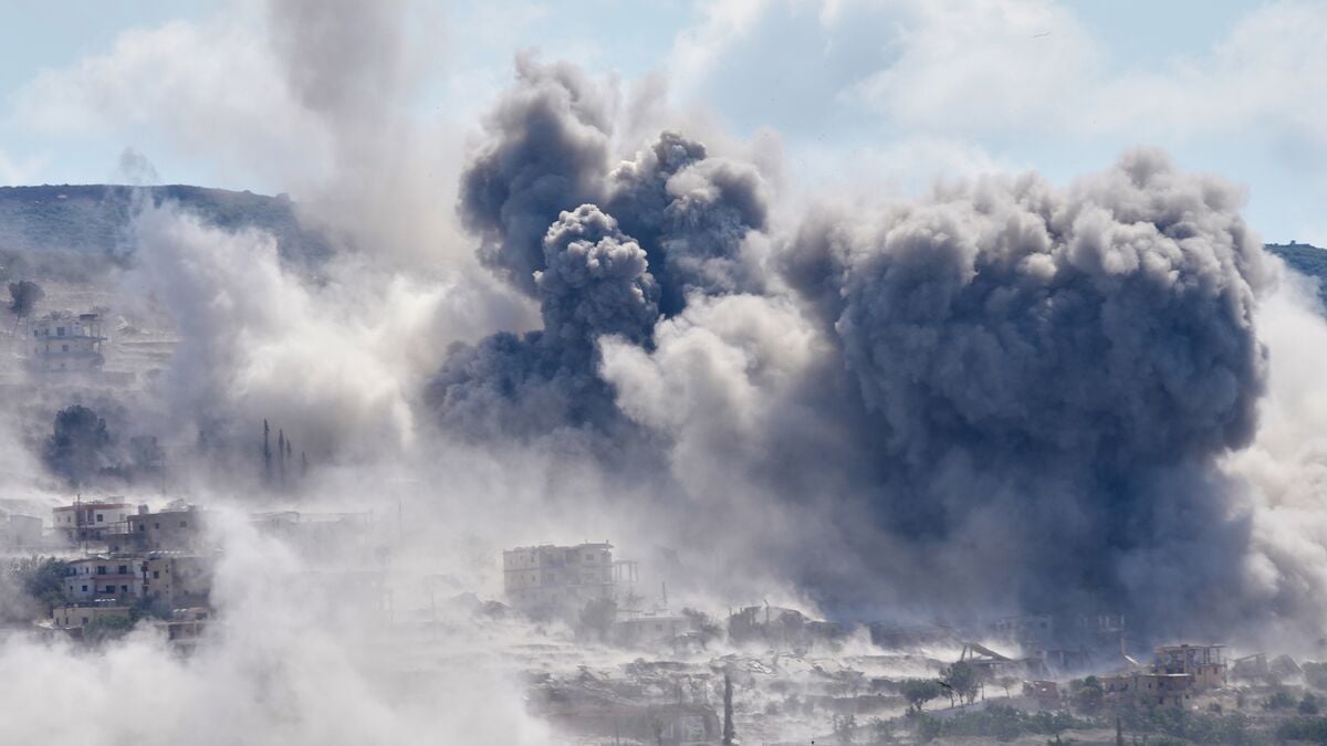 Israel says it struck more than 600 sites in Lebanon’s Mansouri area