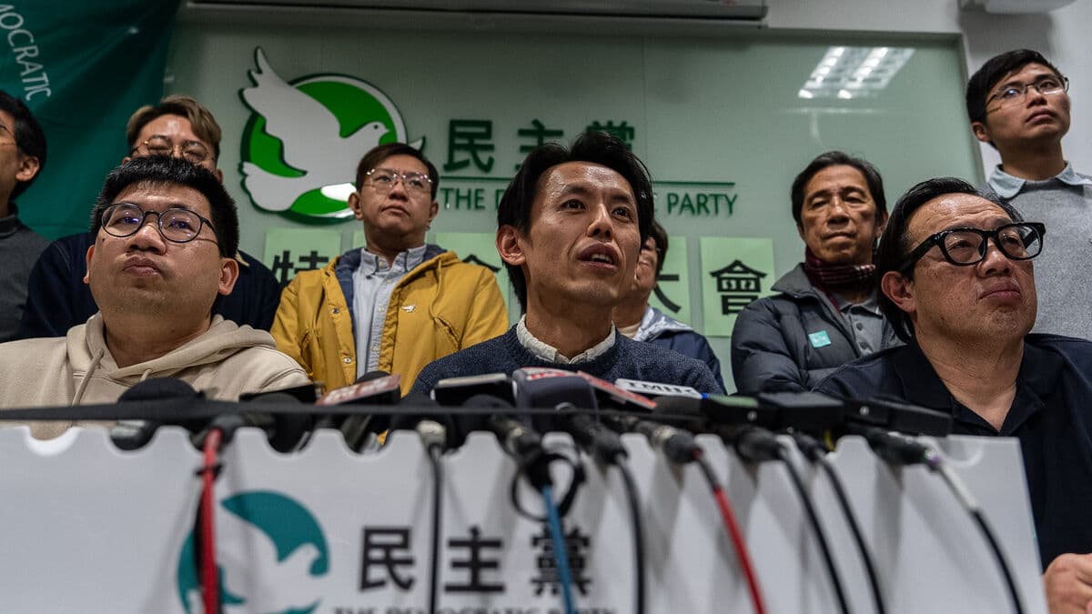 Hong Kong's largest opposition party dissolved