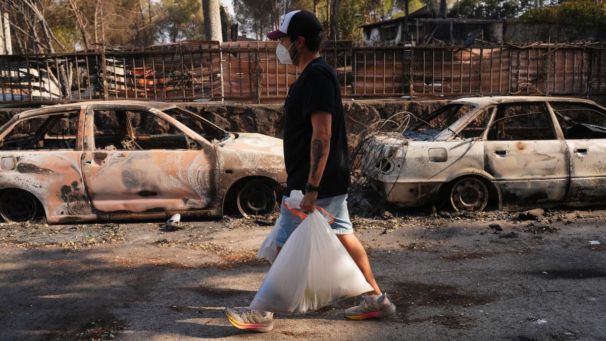 Three firefighters dead as new wildfires spread across Greece, Spain’s blazes stabilize