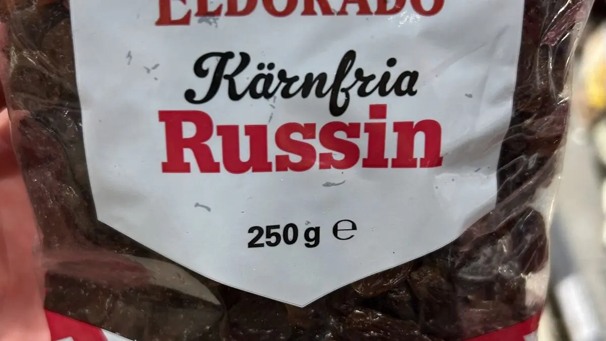 Axfood recalls Eldorado 250 g seedless sun-dried raisins with best-before 31-08-2026 after pesticide residues found