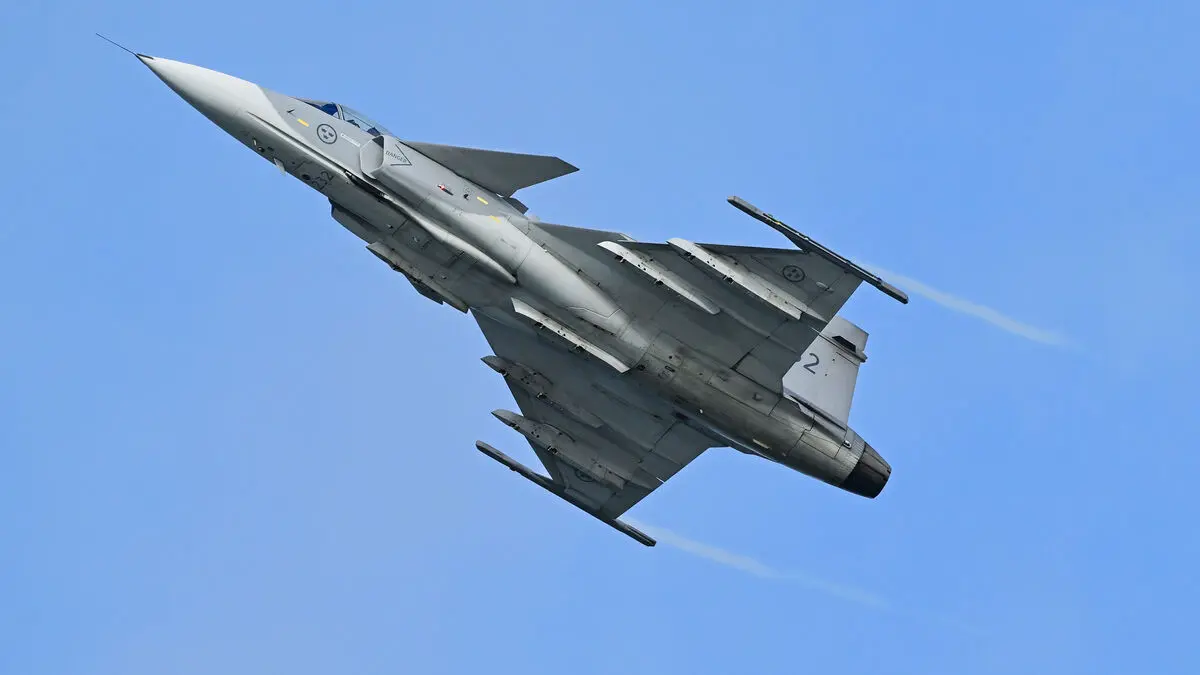 Russian bombers over the Baltic Sea met by Swedish Gripen jets
