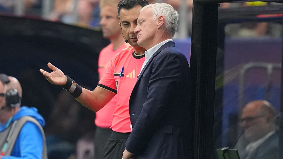 Didier Deschamps questions referee after France's World Cup semi-final defeat to Spain