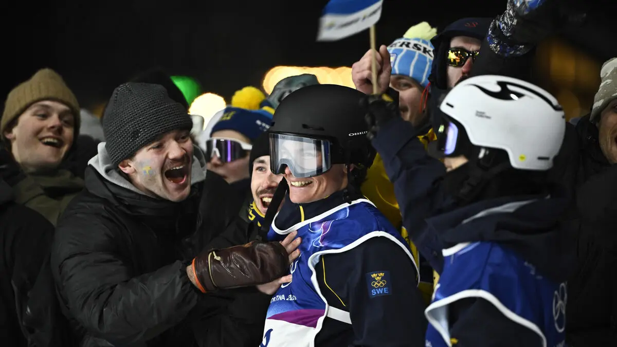 Swedish debutant reaches big air final at Olympics