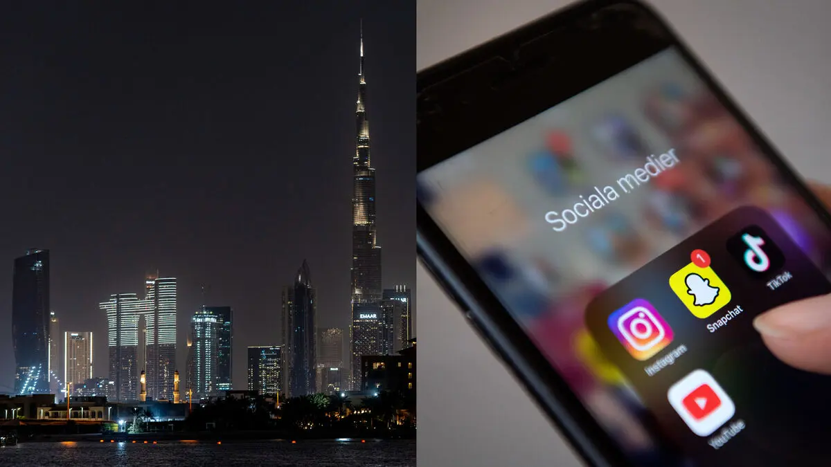 Dubai influencer posts criticized as almost parodic