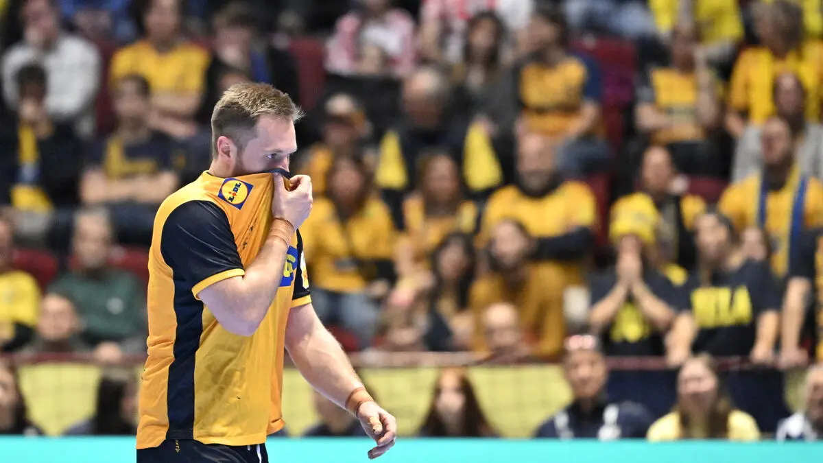 Sweden's first loss - after