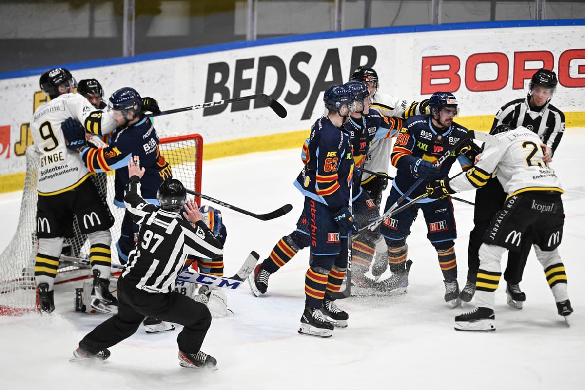 Hockeyallsvenskan Enforces Rule to Protect Referees During Finals