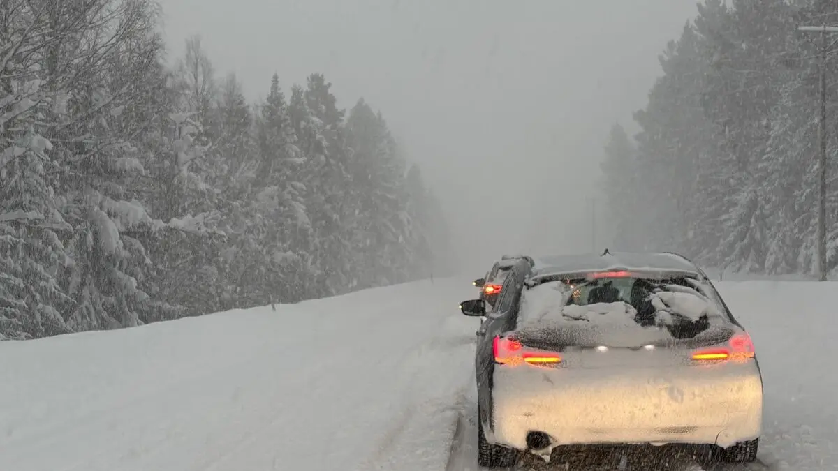 Several accidents in the snowstorm