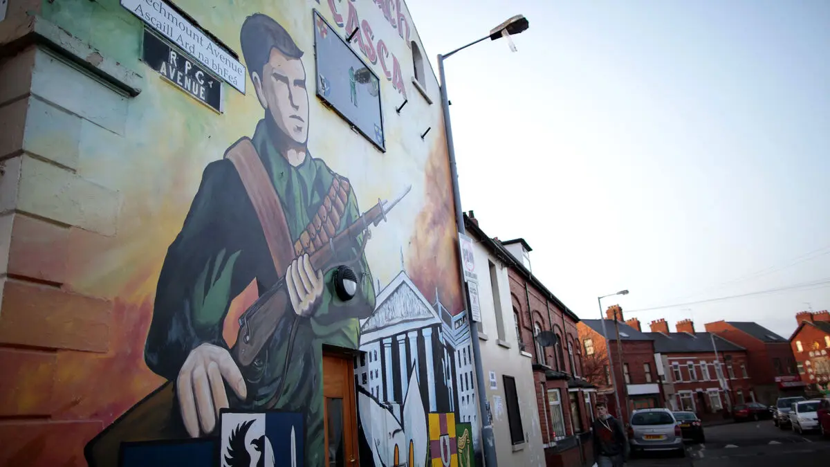 Irish police find explosive device in vehicle near Northern Ireland border, arrest two