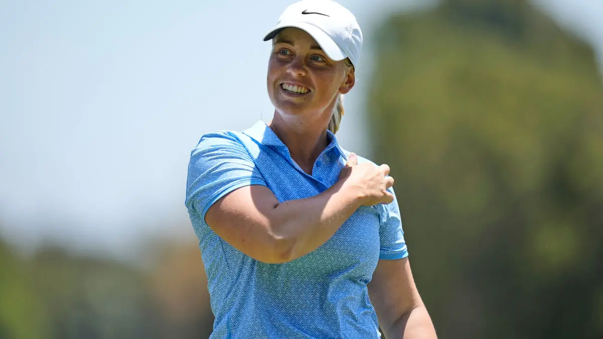 Maja Stark strong with a great round at LPGA Championship