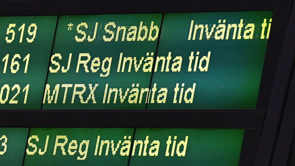 Major delays after earlier train stoppage between Hallsberg and Laxå