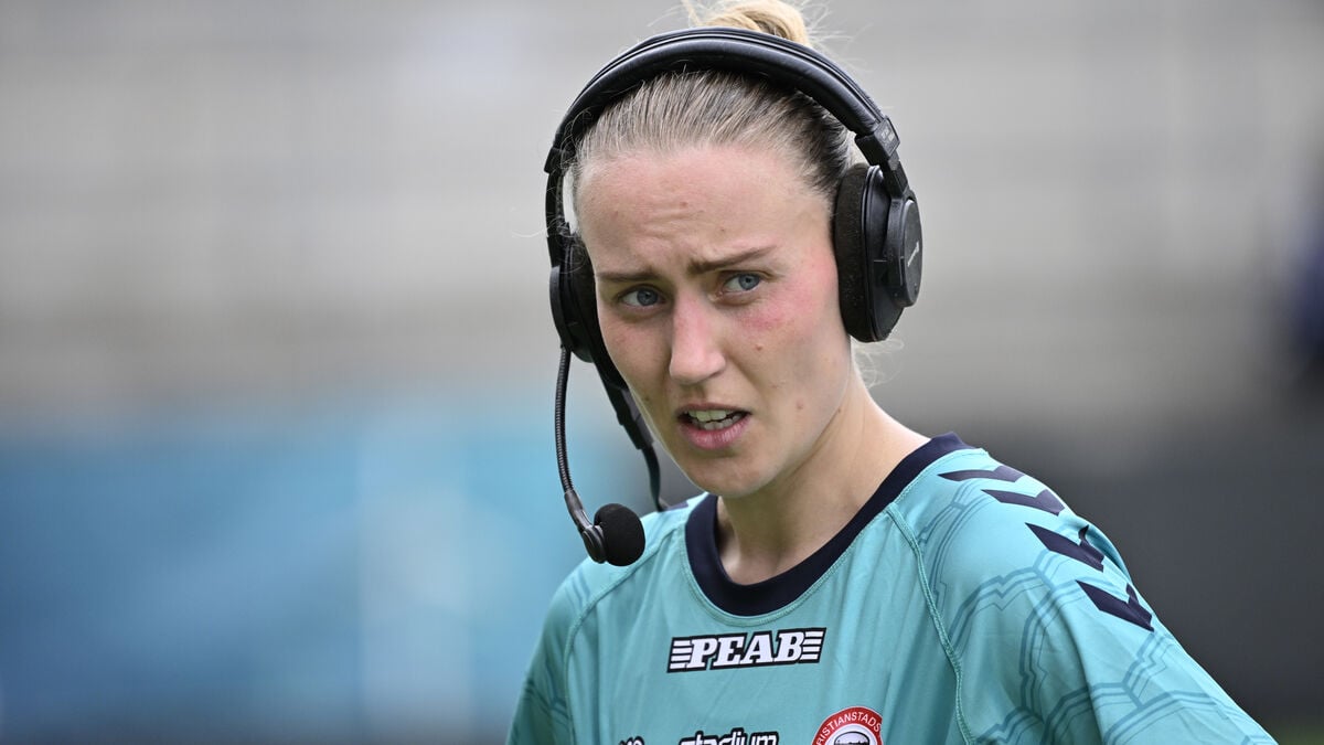 Kristianstad win postponed match on waterlogged pitch: It’s a disaster, says Viktoria Persson