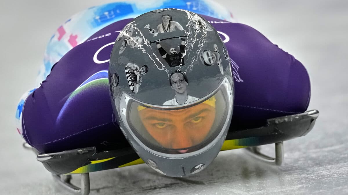 International Olympic Committee rejects helmet honoring killed Ukrainian athletes