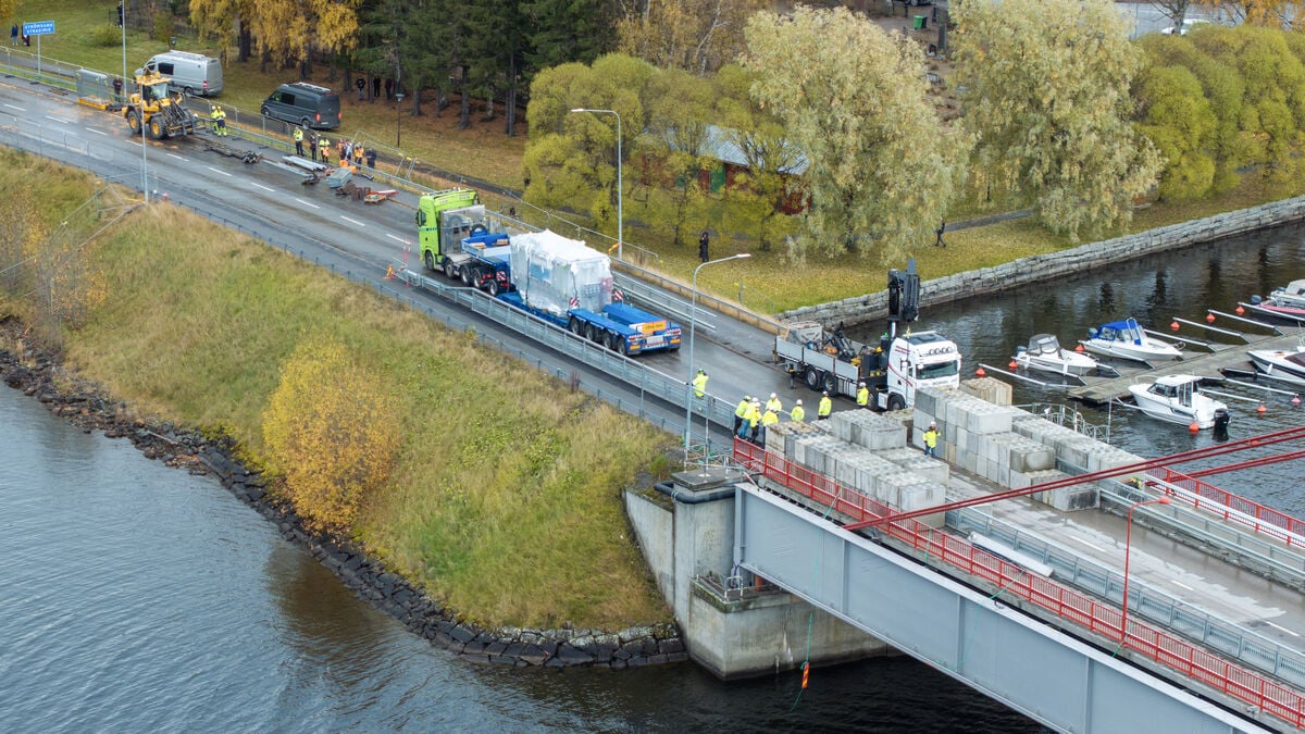 Strömsund Bridge to reopen to pedestrians and cyclists on Friday