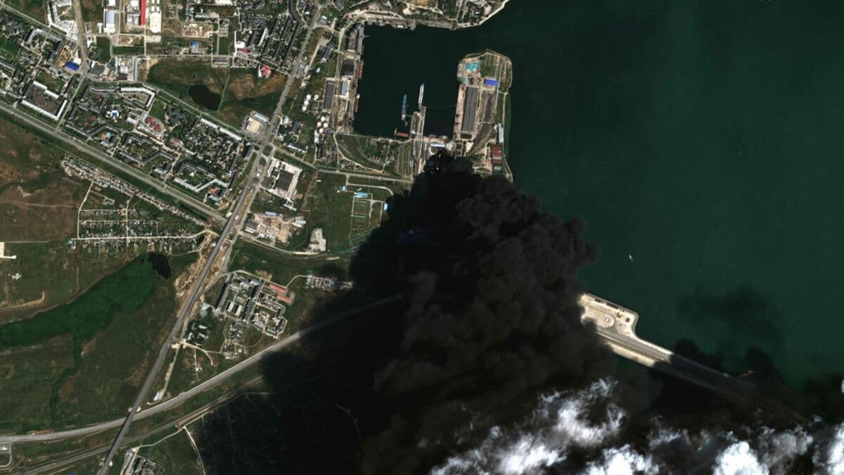 Ukraine expands drone strikes to the Black Sea, targets Russian oil and gas vessels