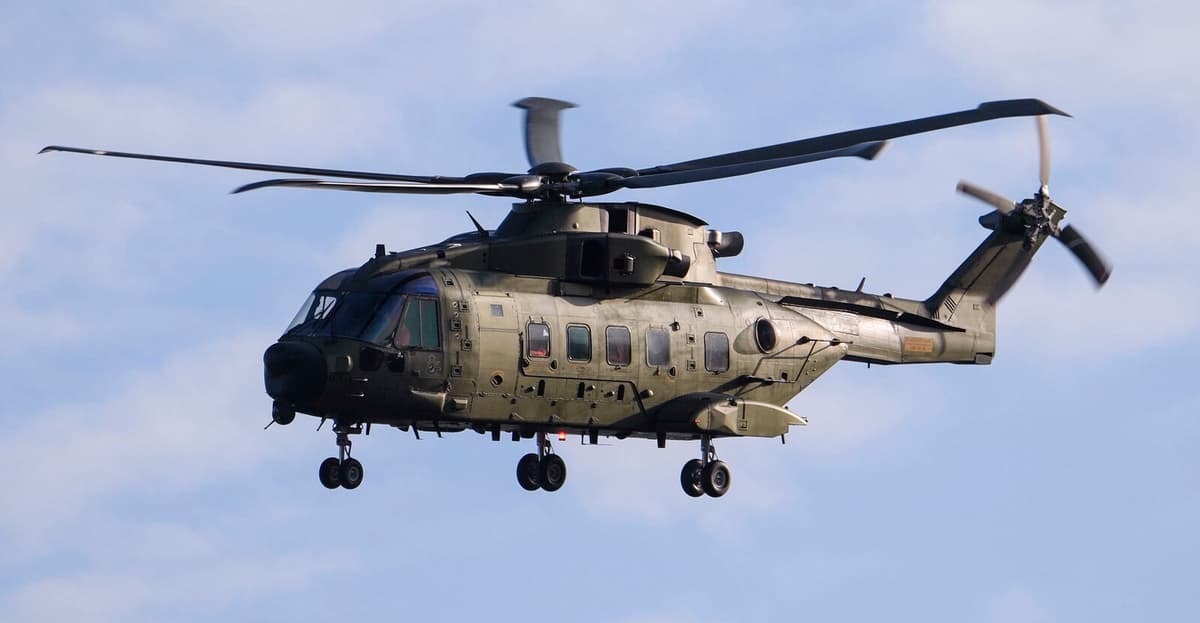 Danish Helicopter Rescues One in Landskrona Boat Fire