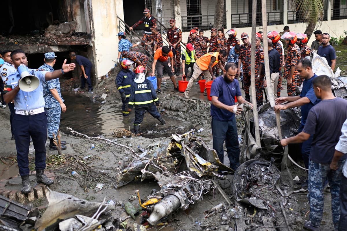 Bangladesh Air Force Plane Crash at Dhaka School Kills 25 Children