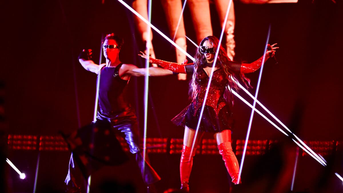 This will be Felicia's starting number in the Eurovision final