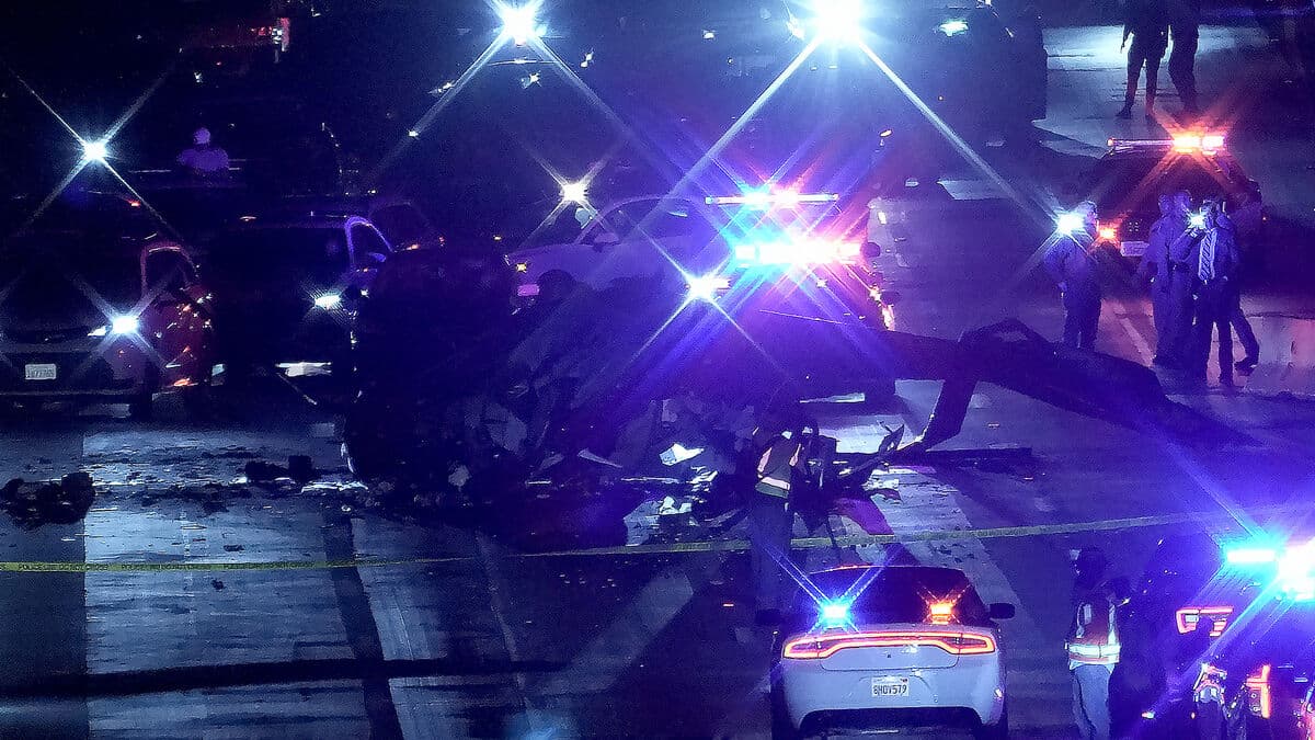 Ambulance Helicopter Crashes on California Highway, Three Injured