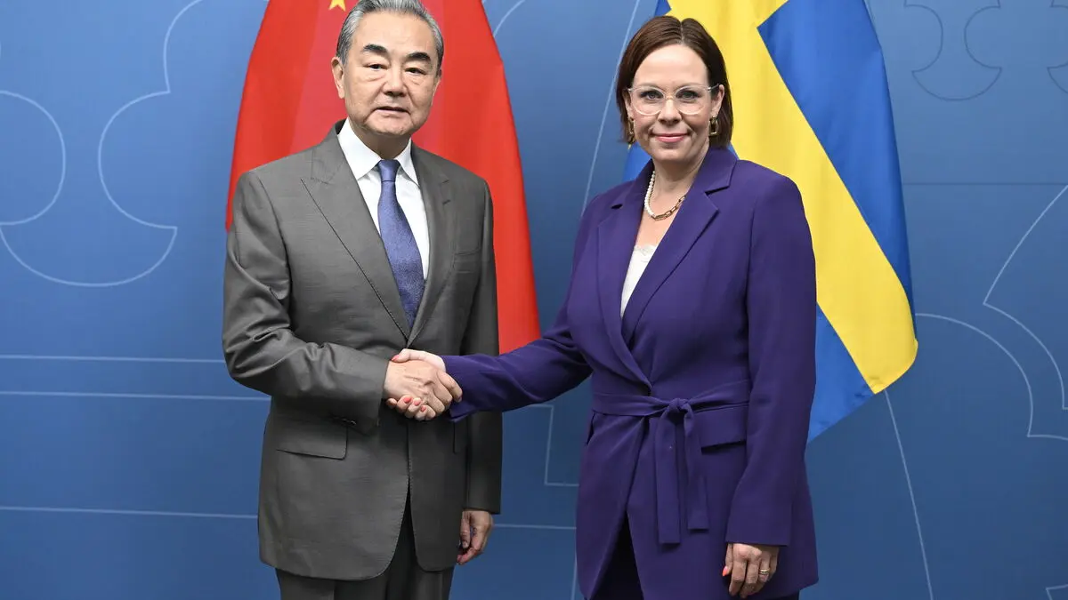Chinese foreign minister visits Stockholm,
