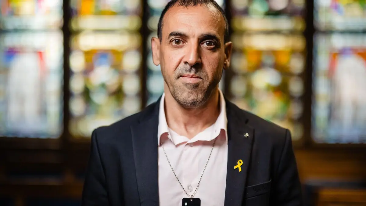 Hamas hostage for 491 days visits Sweden