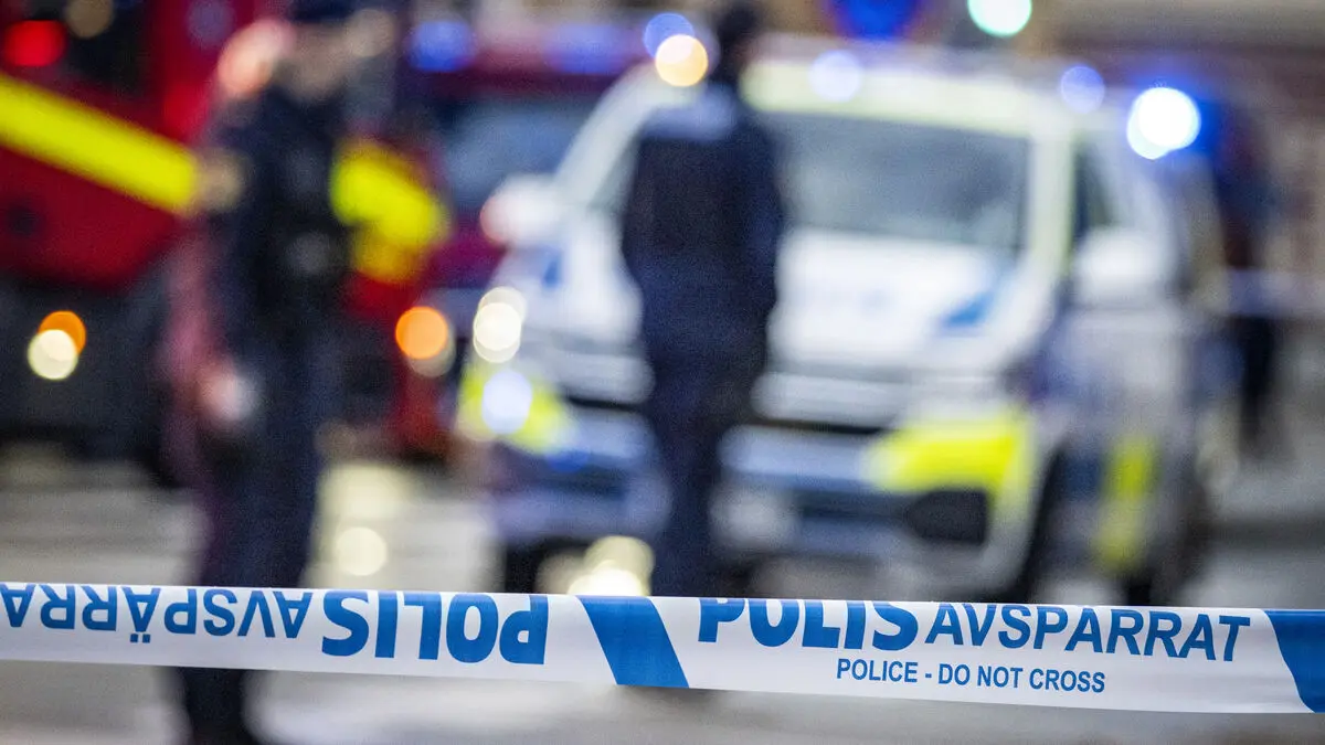 Car catches fire - man dead after traffic accident in Gothenburg