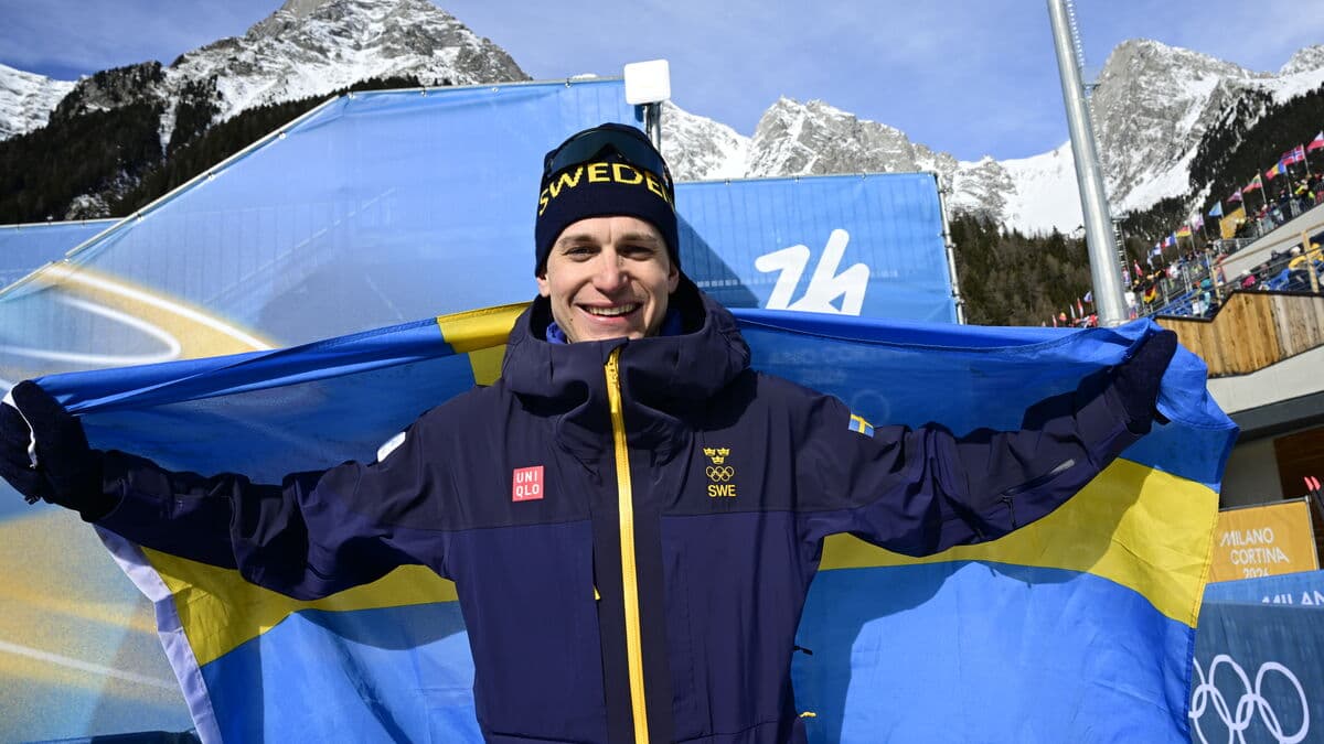 Olympic gold medalist Martin Ponsiluoma says he's incredibly proud