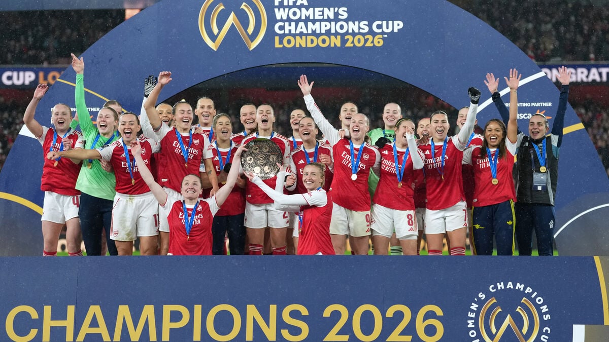 Arsenal make history, Blackstenius substituted in Champions Cup final