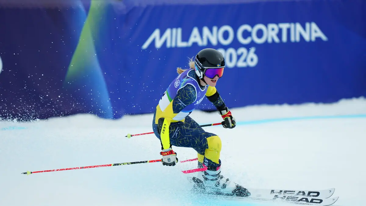 Årsjö in a golden state after first giant slalom run, says she felt like she was going to throw up