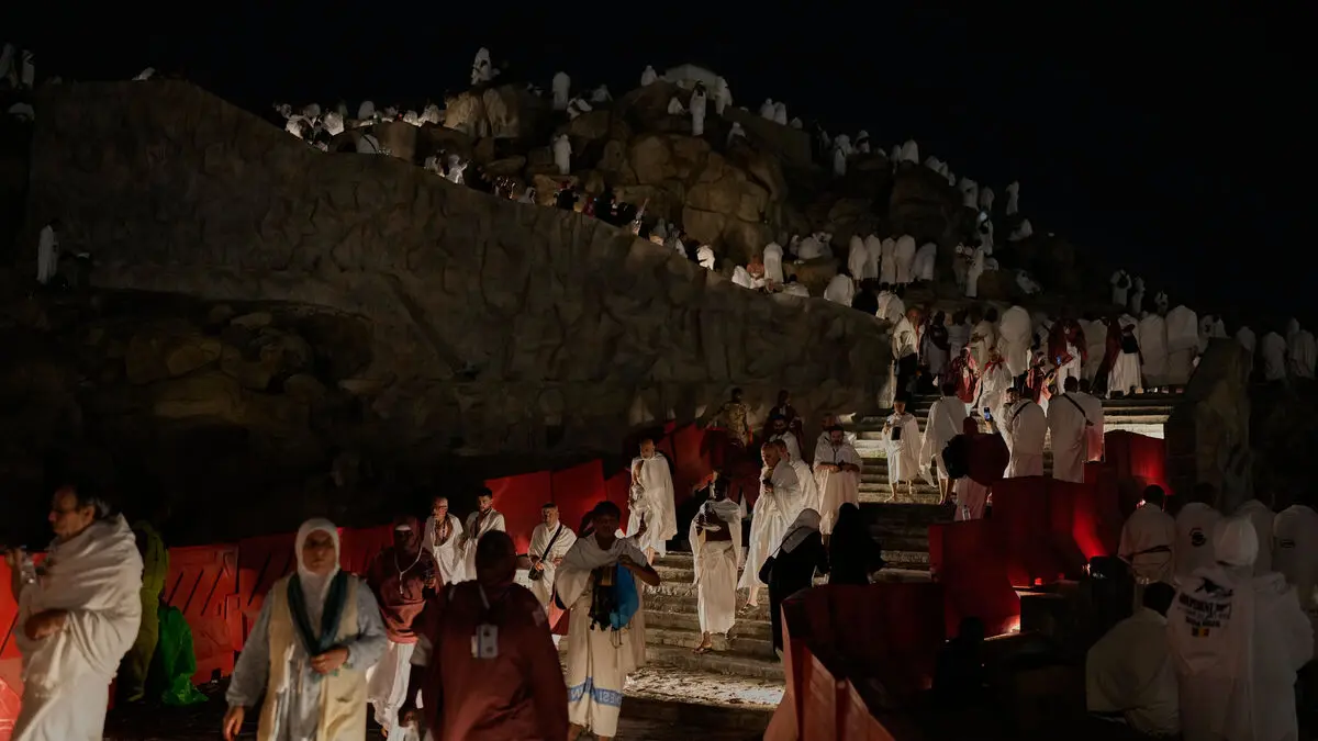 This year's Hajj held in scorching heat as temperatures reach 44 degrees Celsius in Mecca