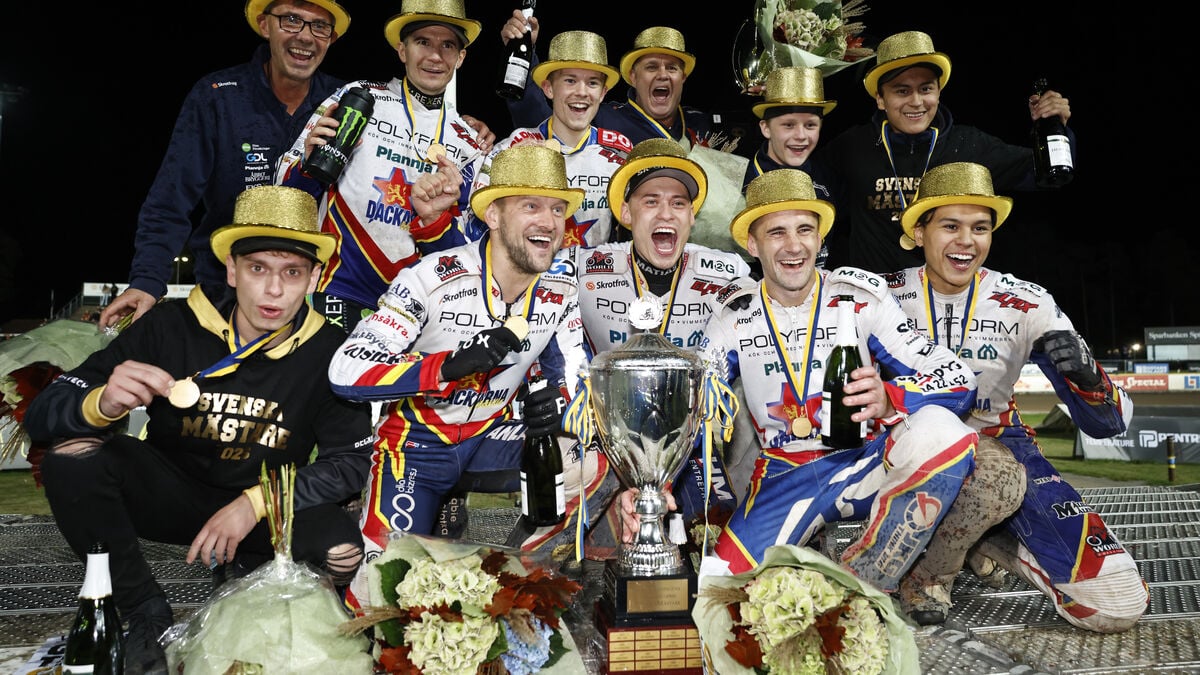 Dackarna win Swedish Speedway Championship after dramatic final against Västervik
