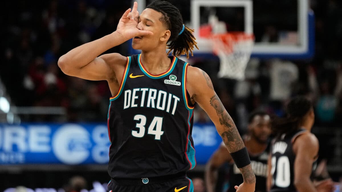 NBA Swede Bobi Klintman on his way out of Detroit after being placed on waivers