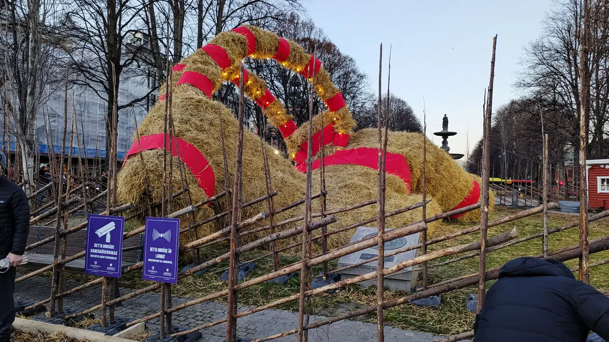 Gävle goat fell over in